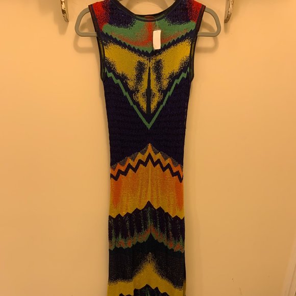 NWT RARE Multicolor Missoni Knit Maxi Dress - Picture 9 of 14